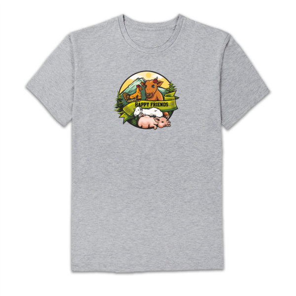 Тениска с цветен принт MY FRIENDS Тениска с цветен принт MY FRIENDS