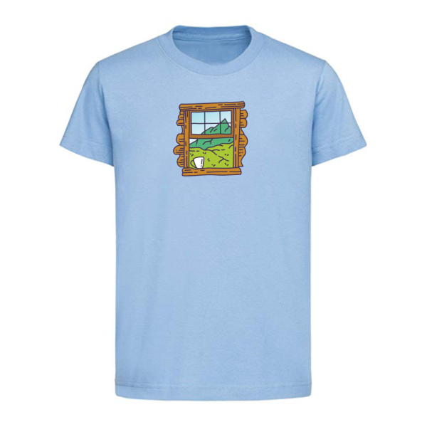 Тениска с цветен принт VIEW Тениска с цветен принт VIEW