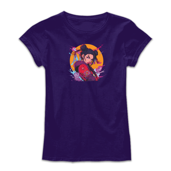 Дамска тениска с цветен принт AIKO Дамска тениска с цветен принт AIKO