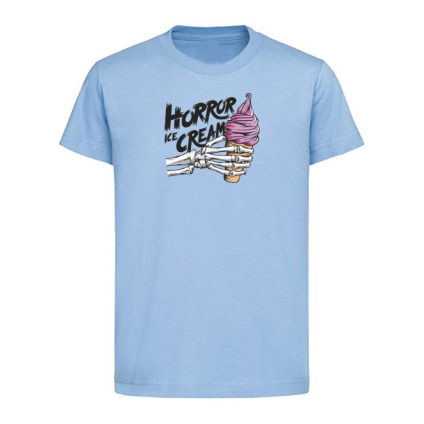 Тениска с цветен принт HORROR ICE CREAM Тениска с цветен принт HORROR ICE CREAM