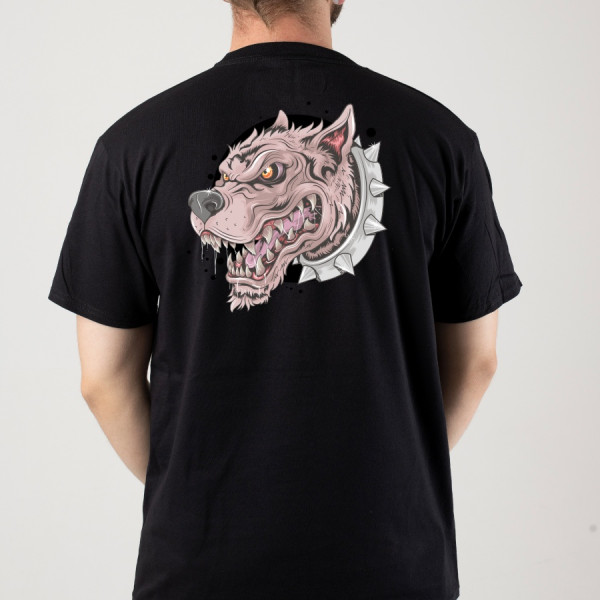 Тениска с цветен принт CRAZY DOG Тениска с цветен принт CRAZY DOG