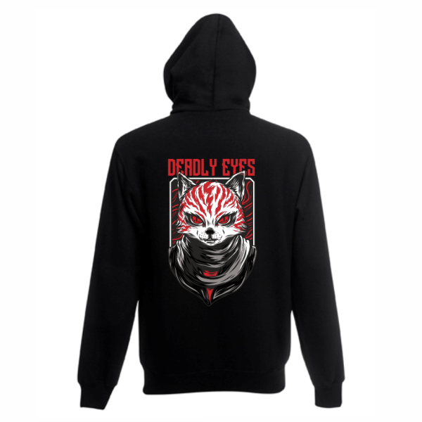 DEADLY EYES универсален суичър с качулка