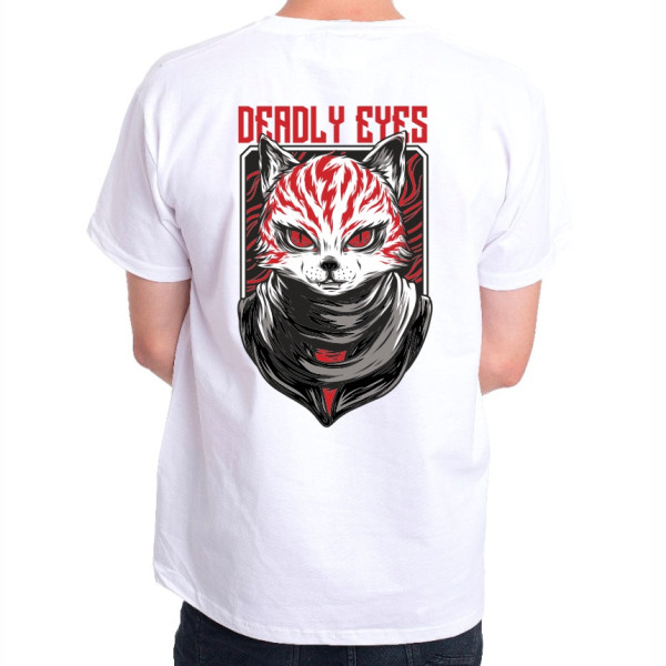 Тениска с цветен принт DEADLY EYES Тениска с цветен принт DEADLY EYES