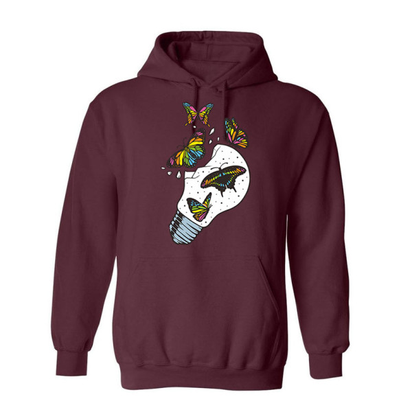 Суичър с щампа LIGHTING