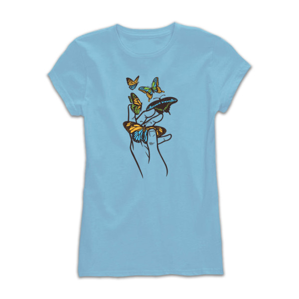 Дамска тениска BUTTERFLIES