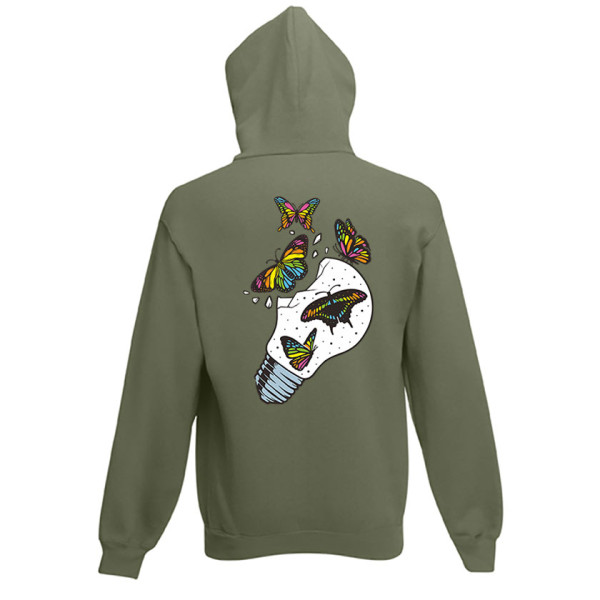 LIGHTING универсален суичър с качулка