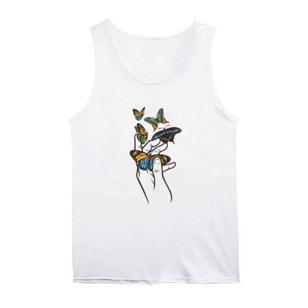 Потник с щампа BUTTERFLIES