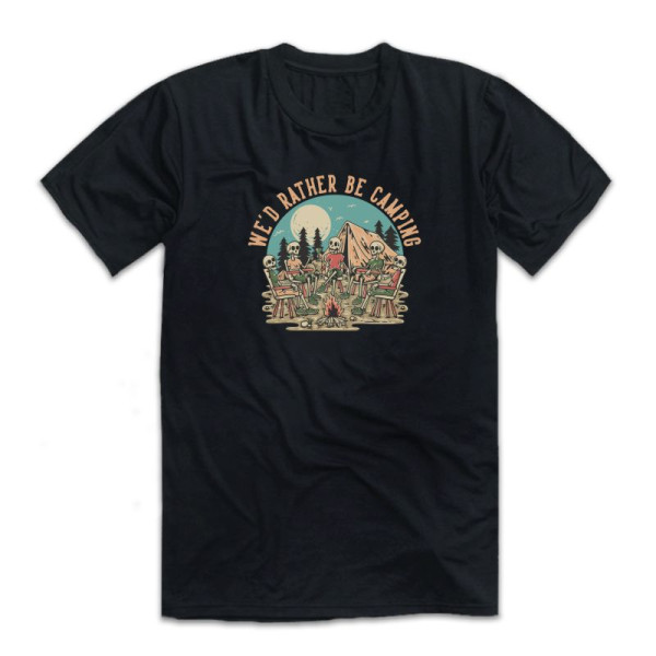 Tениска RATHER BE CAMPING Tениска RATHER BE CAMPING