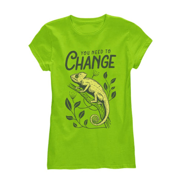 Дамска тениска CHANGE