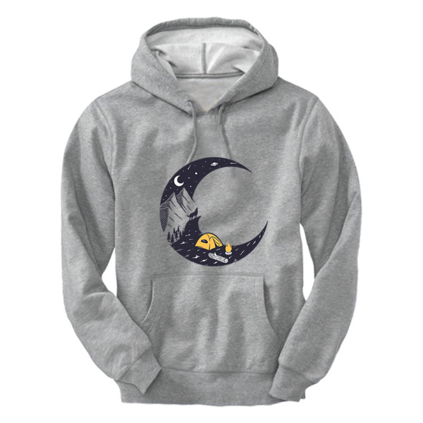 Суичър с щампа WOLF TRIP