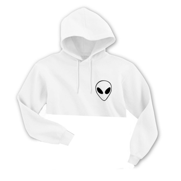 Кроп суичър ALIEN POCKET