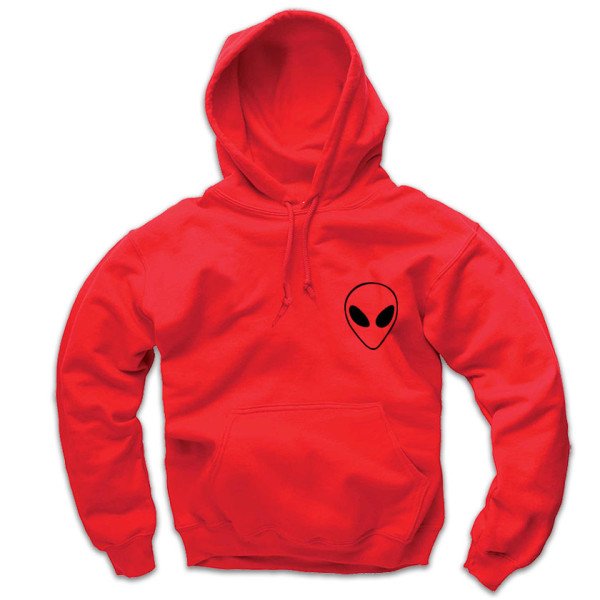 Суичър с щампа ALIEN POCKET