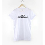 Унисекс тениска I HATE CHRISTMAS