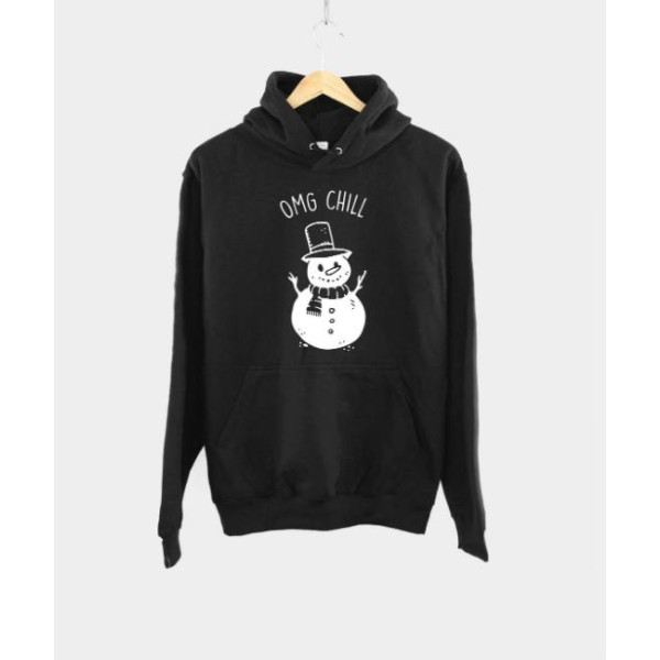 Суичър с щампа OMG