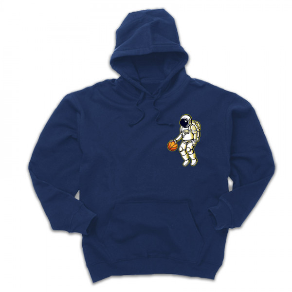 BASKETBALL универсален суичър с качула и директен цветен принт 