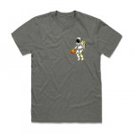 BASKETBALL унисекс / мъжка тениска с директен цветен принт 