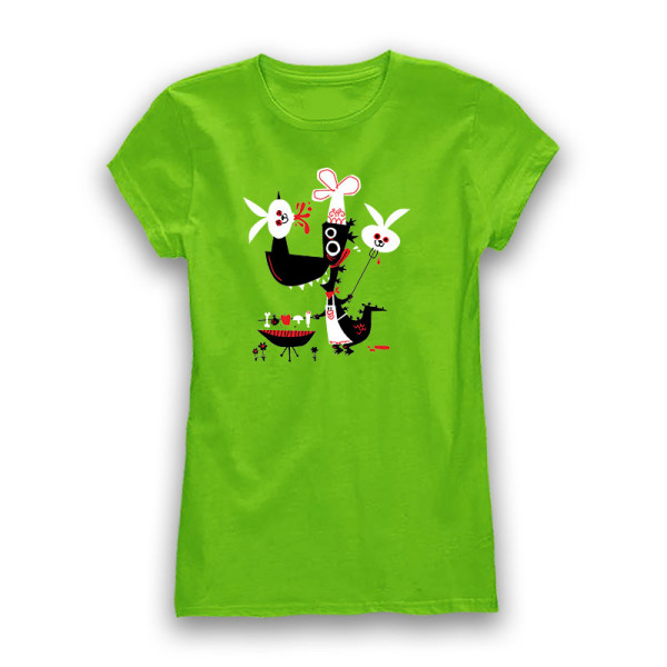 Дамска тениска BBQ