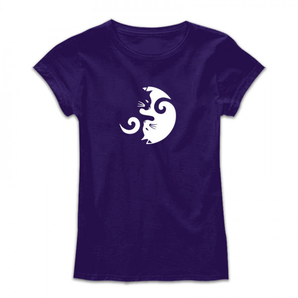 Дамска тениска с щампа CATYIN-CATYANG