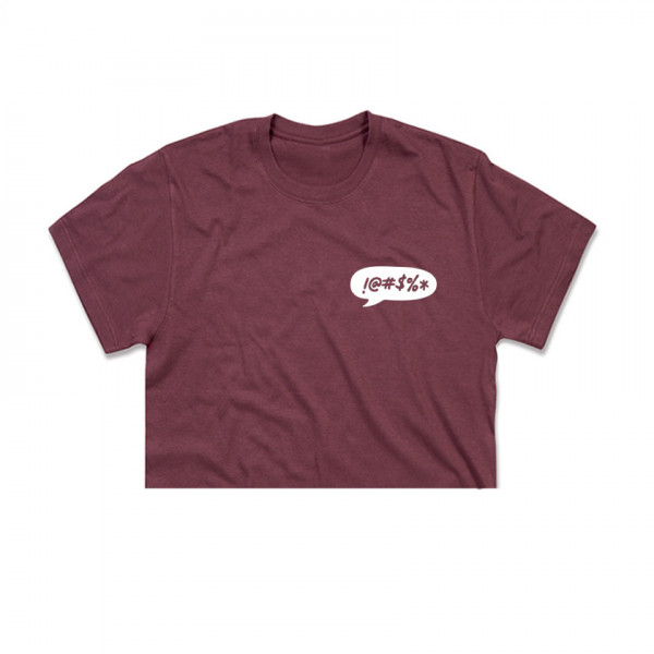 кроп топ COMIC SWEAR