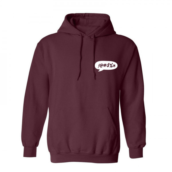 Суичър с щампа COMIC SWEAR