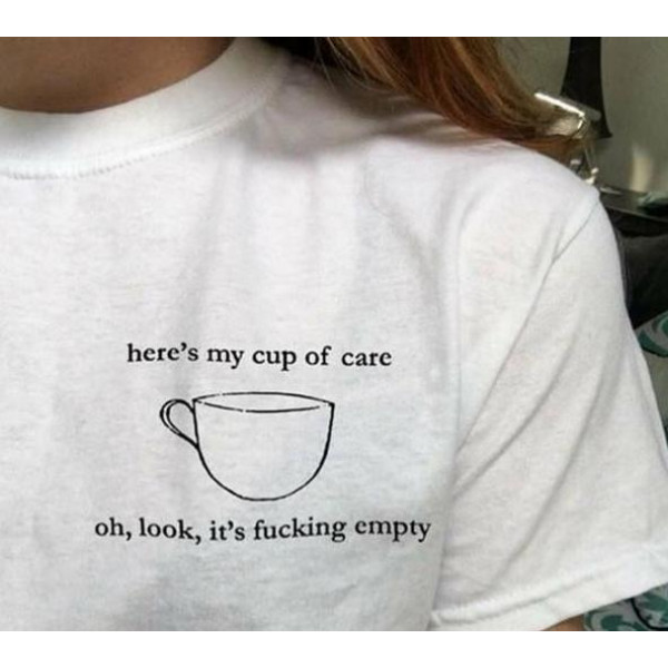 Унисекс тениска CUP OF CARE