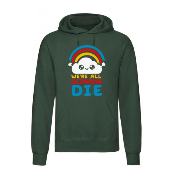 Суичър с щампа DIE