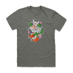 FISH WORLD унисекс / мъжка тениска с директен цветен принт