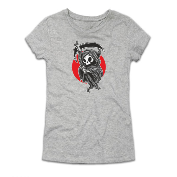 DEATH JR дамска тениска с директен цветен принт 