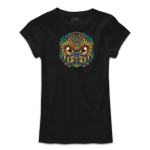 MANDALA OWL дамска тениска с директен цветен принт 