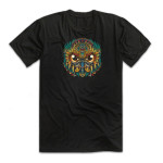 MANDALA OWL унисекс / мъжка тениска с директен цветен принт