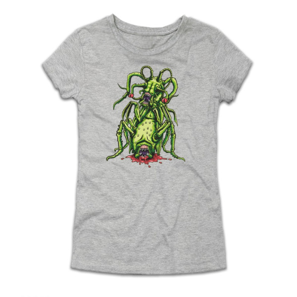 MUTAGEN дамска тениска с директен цветен принт 