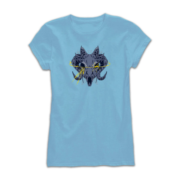 YOUR GOD дамска тениска с директен цветен принт 