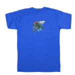FLYBOT унисекс / мъжка тениска с директен цветен принт