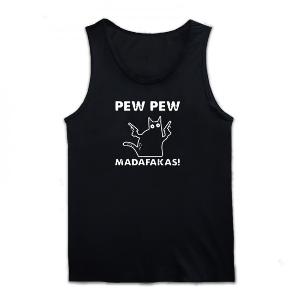 Потник с щампа PEW PEW