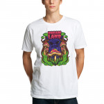 DREAM LAND унисекс / мъжка тениска с директен цветен принт 