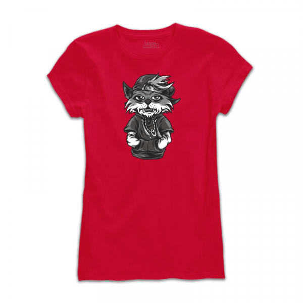 Дамска тениска с цветен принт ROUGH DAY