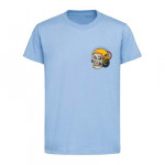 HELMET SKULL Унисекс / мъжка тениска с директен цветен принт 