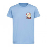 CAT RACER Унисекс / мъжка тениска с директен цветен принт 