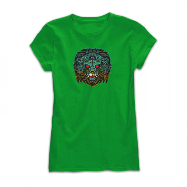 HAWAI MASK дамска тениска с директен цветен принт 