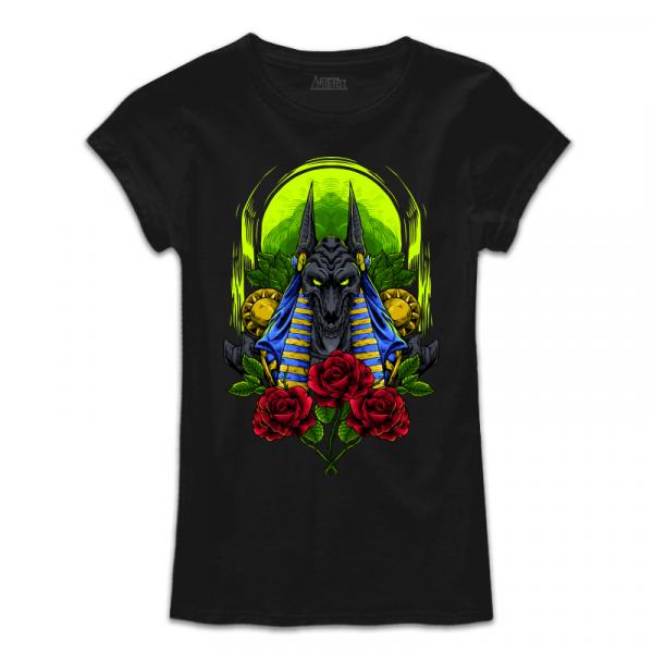 ANUBIS дамска тениска с директен цветен принт 
