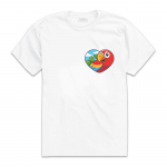 PARROT HEART мъжка / унисекс тениска с директен цветен принт