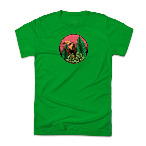 LAVA NIGHT унисекс / мъжка тениска с директен цветен принт