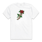 ROSE унисекс / мъжка тениска с директен цветен принт