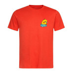 YELLOW PARROT унисекс / мъжка тениска с директен цветен принт