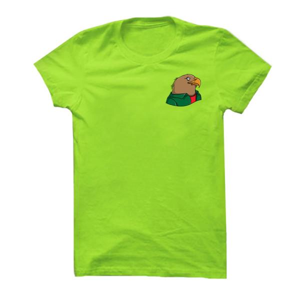 BROWN HAWK унисекс / мъжка тениска с директен цветен принт