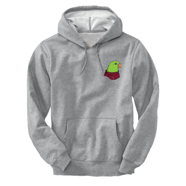 GREEN CANARY универсален суичър с качулка и директен цветен принт