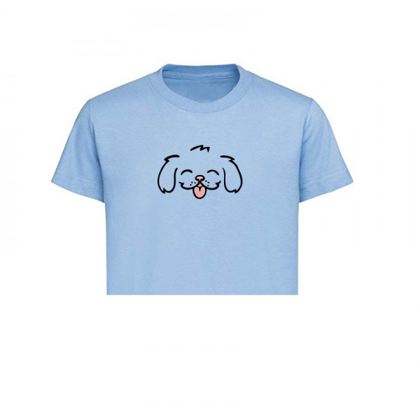 кроп топ DOG FACE