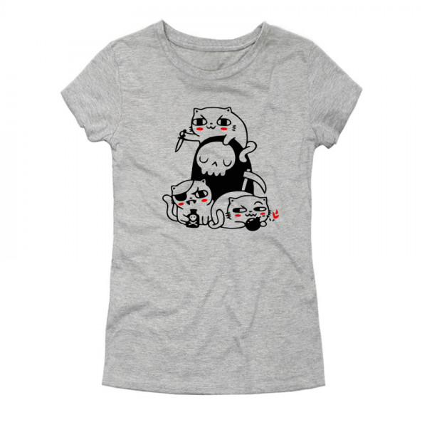 Дамска тениска с щампа FIRE