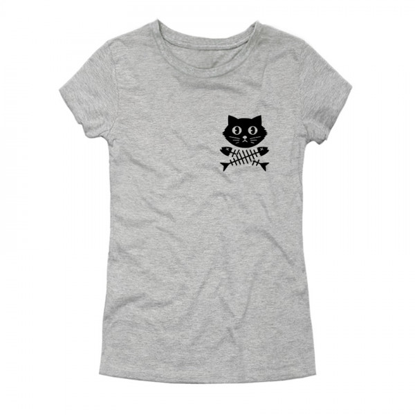 Дамска тениска с щампа FISH KILLER