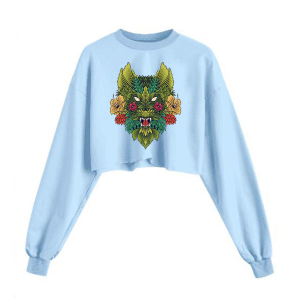 FLOWER FACE КЪСА ВАТИРАНА ВЛУЗА